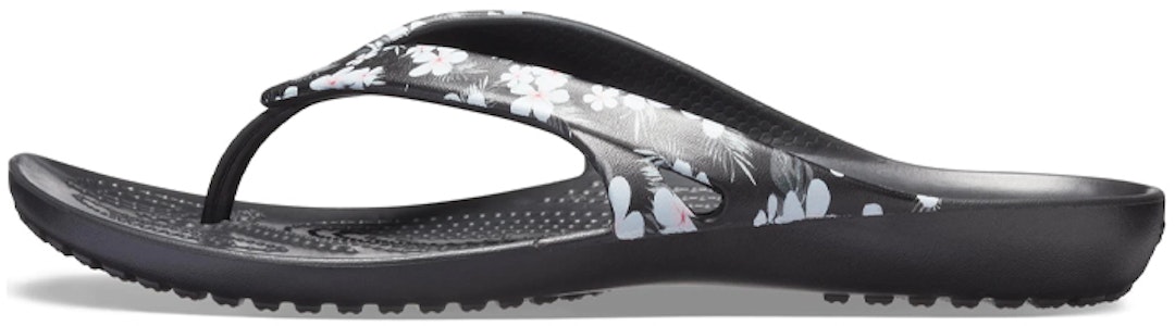 (W) Sandal Jepit Crocs Kadee II 'Tropical Floral Hitam' 205635-98F Buy (W) Sandal Jepit Crocs Kadee II 'Tropical Floral Hitam' 205635-98F
