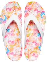 Crocs卡駱馳 Kadee Ii Tie-dye Flip 休閒時尚拖鞋 女款 白 Purchase Crocs卡駱馳 Kadee Ii Tie-dye Flip 休閒時尚拖鞋 女款 白