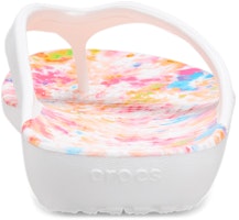 Crocs卡駱馳 Kadee Ii Tie-dye Flip 休閒時尚拖鞋 女款 白 Details for Crocs卡駱馳 Kadee Ii Tie-dye Flip 休閒時尚拖鞋 女款 白
