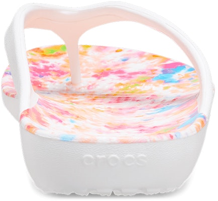 (W) Crocs Kadee II Tie-Dye Sandal 'Putih' 207554-1FA Details for (W) Crocs Kadee II Tie-Dye Sandal 'Putih' 207554-1FA