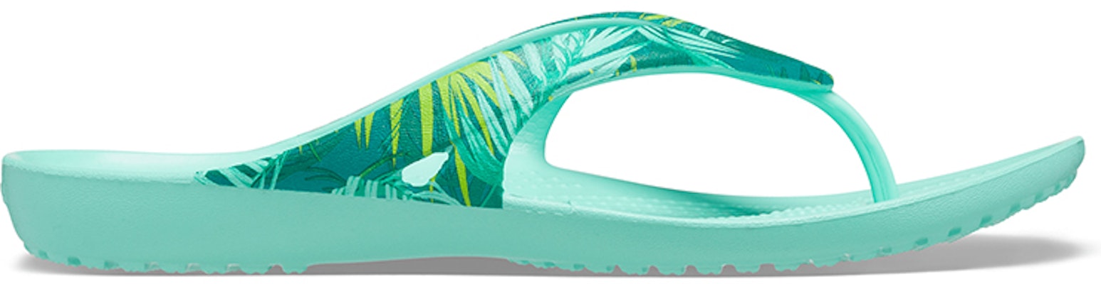 (Women) Crocs Kadee II Tropical Flip 'Green' 207263-3U5 Order (Women) Crocs Kadee II Tropical Flip 'Green' 207263-3U5