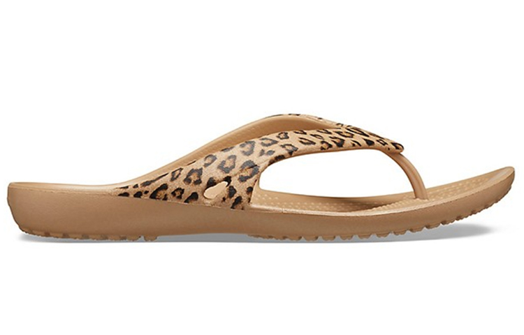 Order (W) Crocs Kadee II Selipar Bercorak Leopard Coklat 206398-98R