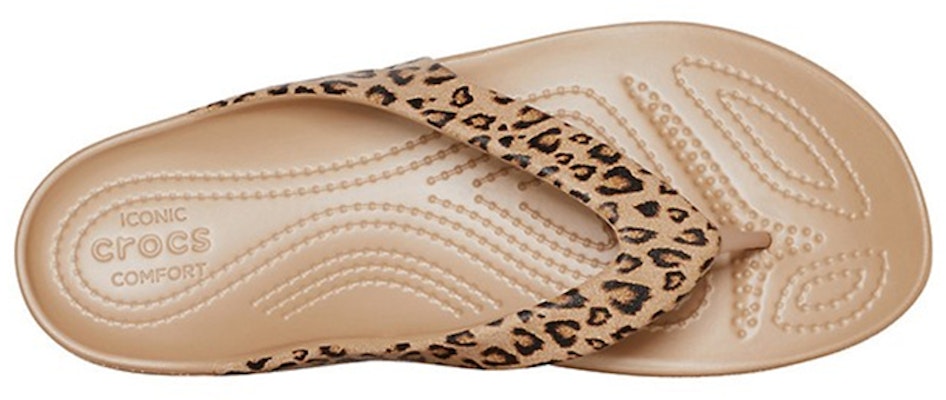 (Women) Crocs Kadee ll Leopard Print Flip-Flops Brown 206398-98R Shop (Women) Crocs Kadee ll Leopard Print Flip-Flops Brown 206398-98R