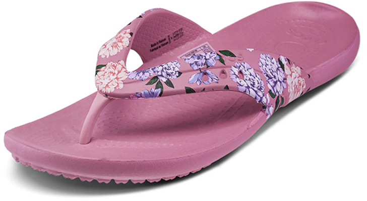 (W) 크록스 카디 프린팅 핑크 플립플랍 (Crocs Kadee Printing Pink Flip-Flop) 206190-9A5 Order (W) 크록스 카디 프린팅 핑크 플립플랍 (Crocs Kadee Printing Pink Flip-Flop) 206190-9A5