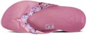 (W) 크록스 카디 프린팅 핑크 플립플랍 (Crocs Kadee Printing Pink Flip-Flop) 206190-9A5