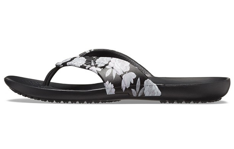 (Women) Crocs Kadee Summer Flip-Flops Black 206190-97J