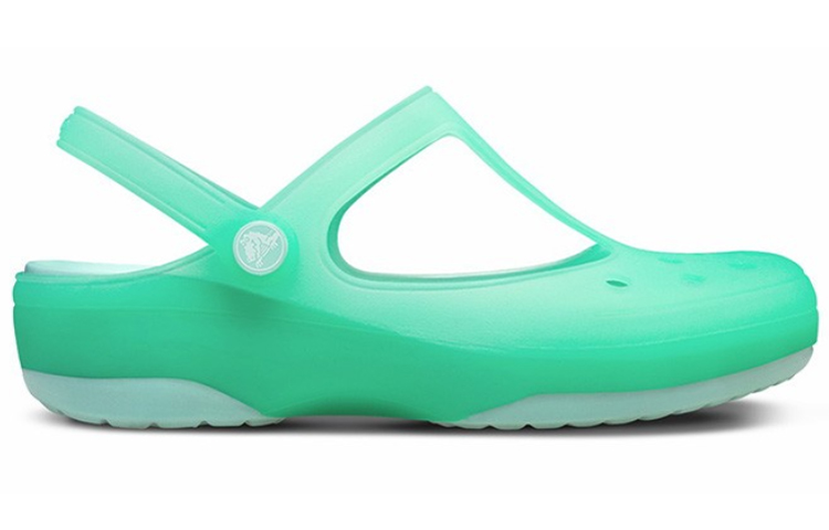 Order (W) Crocs Karin Zuecos Verdes Playa Sandalias 11209-36L