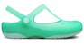 (W) Sandal Crocs Karin Clog Pantai Hijau 11209-36L