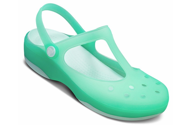 Lookbook (W) Crocs Karin Zuecos Verdes Playa Sandalias 11209-36L