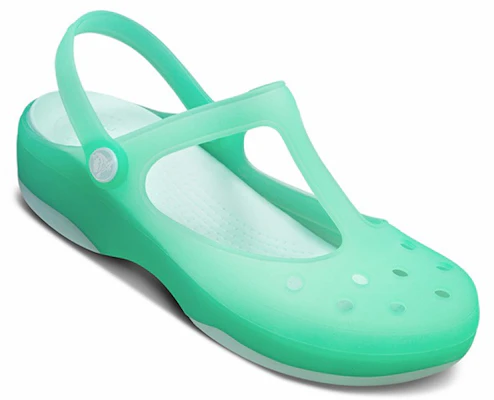 (W) Crocs Karin Zuecos Verdes Playa Sandalias 11209-36L Lookbook (W) Crocs Karin Zuecos Verdes Playa Sandalias 11209-36L