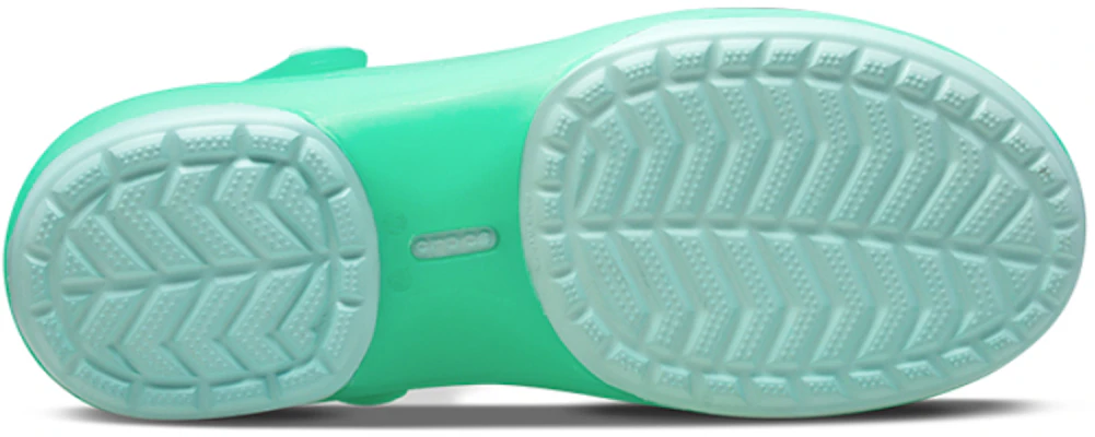 (W) Crocs Karin Zuecos Verdes Playa Sandalias 11209-36L Details for (W) Crocs Karin Zuecos Verdes Playa Sandalias 11209-36L