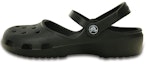 Buy (Women) Crocs Karin Clog Beach Sandals Shoe Black 202494-001