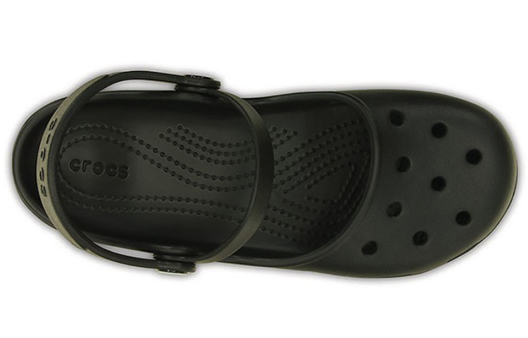 Shop (W) Sandal Crocs Karin Clog Pantai Hitam 202494-001