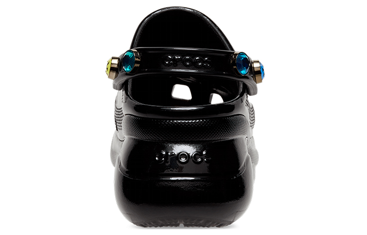 (W) Crocs Kurt Geiger London Classic Clog 'Black' 圖 6