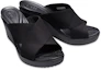 Shop (Women) Crocs Leigh 2 Xstrap Wedge 'Simple Casual Black' 204949-060