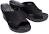 (W) Crocs Leigh 2 Xstrap Wedge 'Simple Kasual Hitam' 204949-060