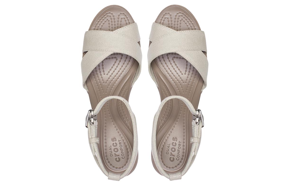 Lookbook (W) 크록스 레이2 오트밀 (Keurogseu Rei2 Oteumil) 204950-14G