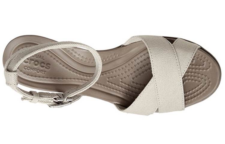 Shop (Women) Crocs Leigh II 'Oatmeal' 204950-14G