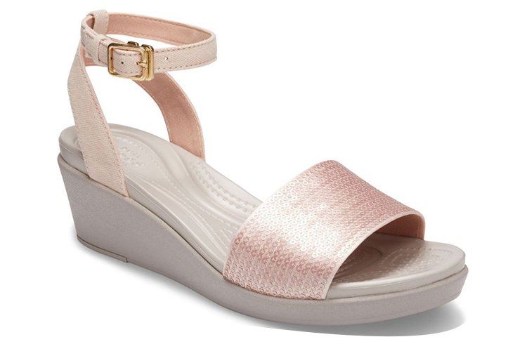 Lookbook (Women) Crocs Leigh Sandal 'Pink' 206024-6QN