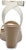 (Women) Crocs Leigh Wedge Sandal 'White Brown' 205750-14G
