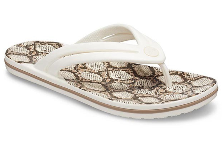 Order (Women) Crocs Leopard print Printing Flip-Flops Shoe 206490-13T