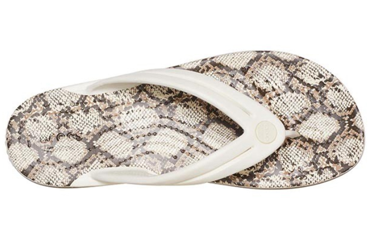 Shop (Women) Crocs Leopard print Printing Flip-Flops Shoe 206490-13T