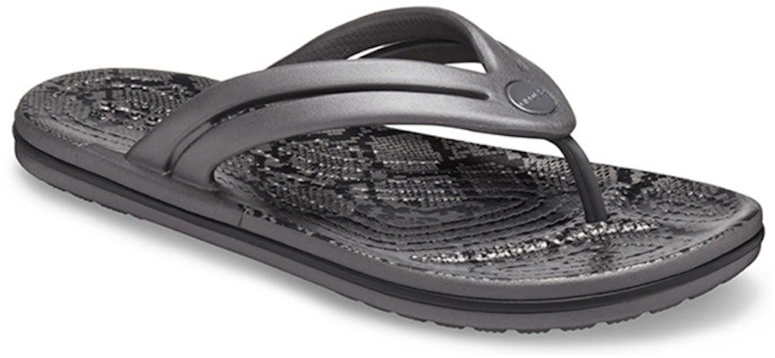 (Women) Crocs Leopard print Printing Flip-Flops Shoe Black 206490-02W Order (Women) Crocs Leopard print Printing Flip-Flops Shoe Black 206490-02W