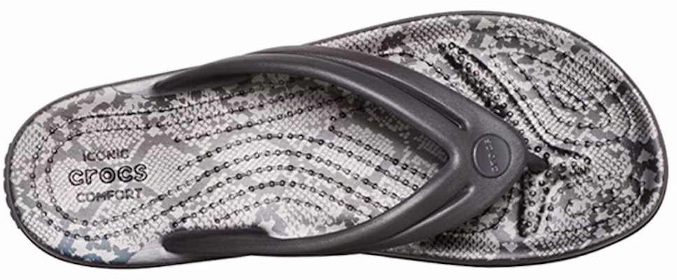 (Women) Crocs Leopard print Printing Flip-Flops Shoe Black 206490-02W Lookbook (Women) Crocs Leopard print Printing Flip-Flops Shoe Black 206490-02W