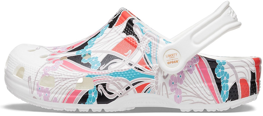 (Women) Crocs Liberty London x Classic Clog 'White Floral' 206447-100 Buy (Women) Crocs Liberty London x Classic Clog 'White Floral' 206447-100