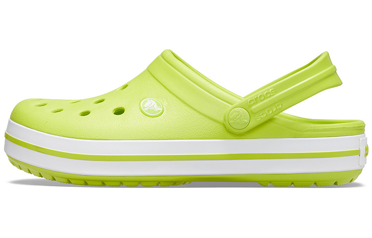 (Women) Crocs Lightweight Cozy Beach Sandals Green 11016-3T1