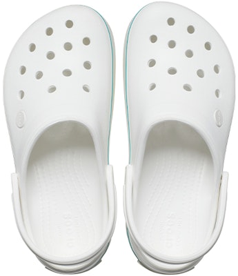 (Women) Crocs Lightweight Cozy Outdoor Beach White Blue Sandals 'White Blue' 205434-1E0 Purchase (Women) Crocs Lightweight Cozy Outdoor Beach White Blue Sandals 'White Blue' 205434-1E0