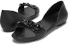 Shop (Women) Crocs Lina Flower Dorsay Flat 'Simplistic Casual Black' 205567-060
