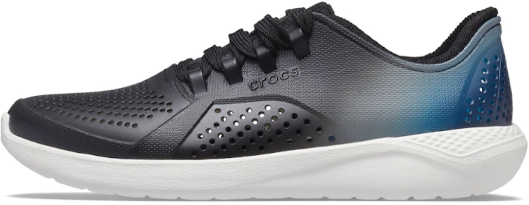(Women) Crocs LiteRide 'Black Grey' 206583-0HD Buy (Women) Crocs LiteRide 'Black Grey' 206583-0HD