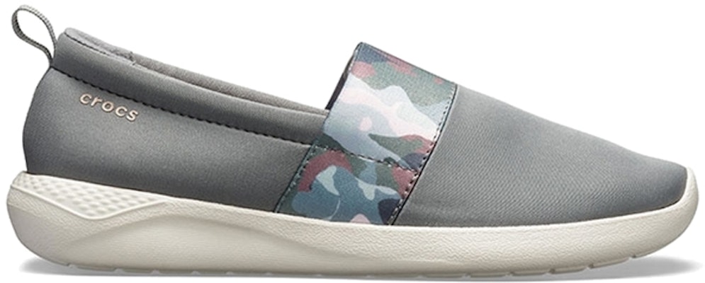 Crocs LiteRide 舒適透氣 低幫運動休閒鞋 女款 灰色 Order Crocs LiteRide 舒適透氣 低幫運動休閒鞋 女款 灰色