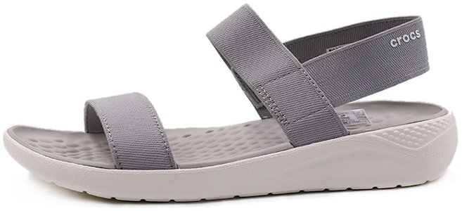 (W) 크록스 라이트라이드 '라이트 그레이 화이트' 205106-00J Buy (W) 크록스 라이트라이드 '라이트 그레이 화이트' 205106-00J