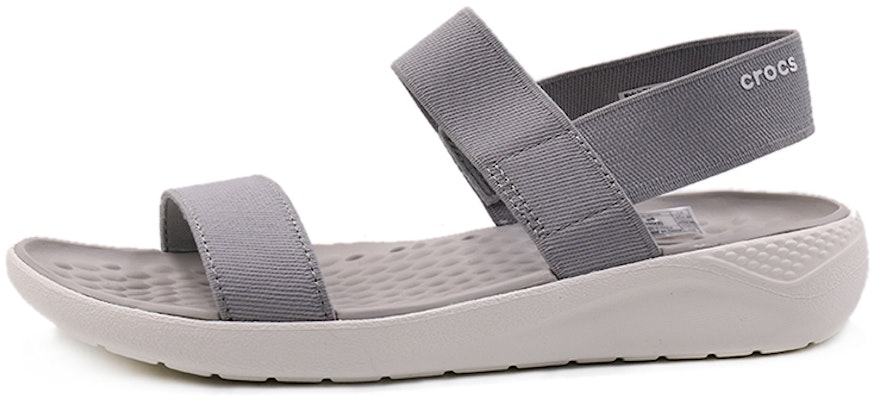 (Women) Crocs Literide 'Light Gray White' 205106-00J Buy (Women) Crocs Literide 'Light Gray White' 205106-00J