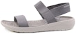 (Women) Crocs Literide 'Light Gray White' 205106-00J