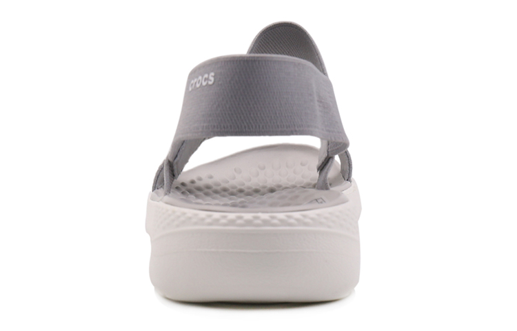 Lookbook Crocs LiteRide 涼鞋 女款 灰色