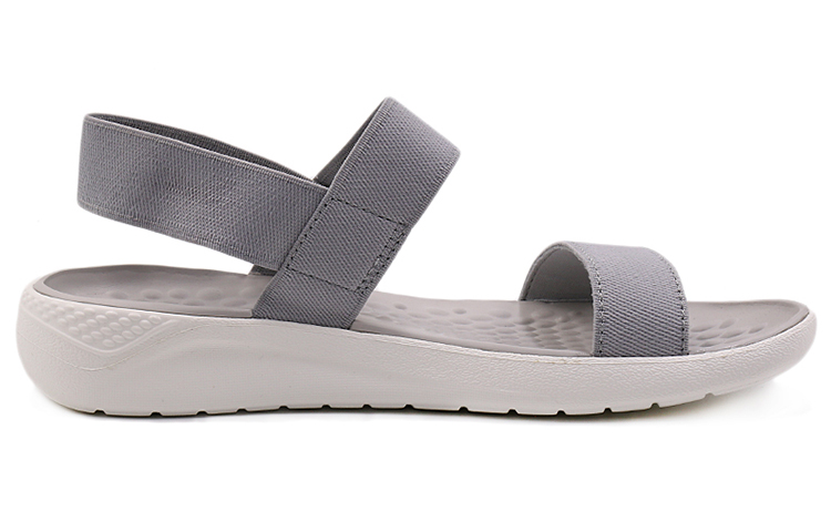 Lookbook (Women) Crocs Literide 'Light Gray White' 205106-00J
