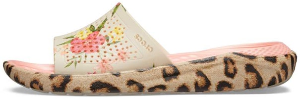 (Women) Crocs LiteRide 'Pink Floral Leopard' 205982-99N (Women) Crocs LiteRide 'Pink Floral Leopard' 205982-99N