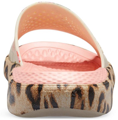 (W) Crocs LiteRide 'Pink Floral Leopard' Bunga Macan Tutul Merah Muda. 205982-99N Details for (W) Crocs LiteRide 'Pink Floral Leopard' Bunga Macan Tutul Merah Muda. 205982-99N