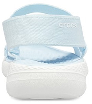 (Women) Crocs LiteRide Blue Sandals 205106-4KA Shop (Women) Crocs LiteRide Blue Sandals 205106-4KA