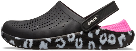 (Women) Crocs LiteRide Clog 'Leopard Print' 206411-060 (Women) Crocs LiteRide Clog 'Leopard Print' 206411-060