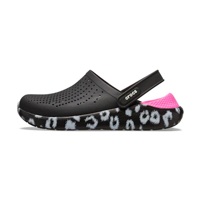 (W) Crocs LiteRide Clog 'Leopard Print'