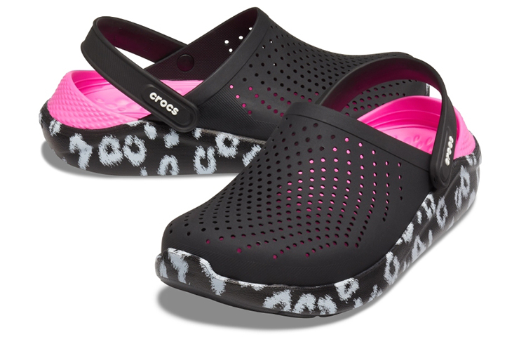 Shop (Women) Crocs LiteRide Clog 'Leopard Print' 206411-060