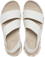 Purchase Crocs Literide 印花迷彩彈力休閒涼鞋 女款 白色