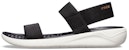 (W) Crocs LiteRide Sandal Fesyen Hitam 205106-066