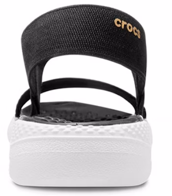 (W) Sandal Crocs LiteRide Fashion Hitam 205106-066 Order (W) Sandal Crocs LiteRide Fashion Hitam 205106-066