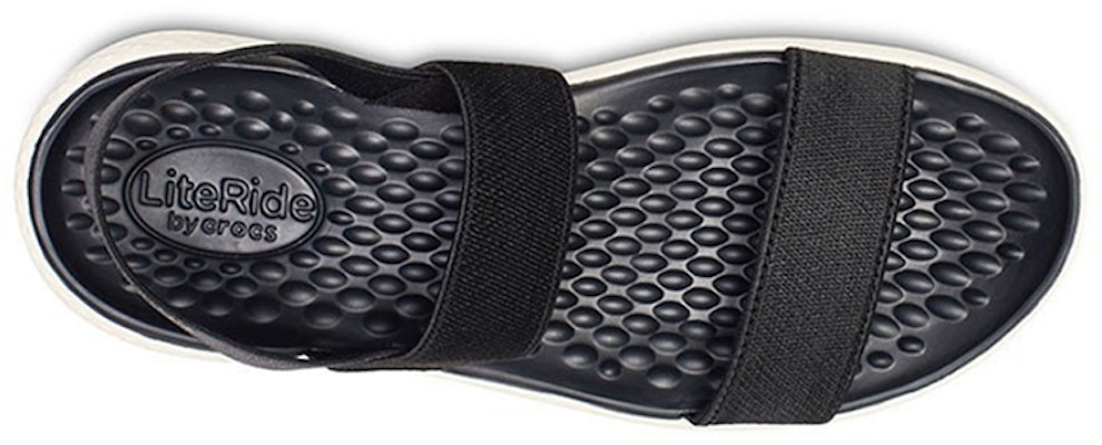 (W) Crocs LiteRide Sandal Fesyen Hitam 205106-066 Order (W) Crocs LiteRide Sandal Fesyen Hitam 205106-066