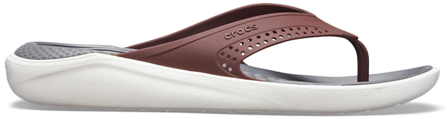(W) Crocs LiteRide Flip 'Coklat' 205182-616 Order (W) Crocs LiteRide Flip 'Coklat' 205182-616